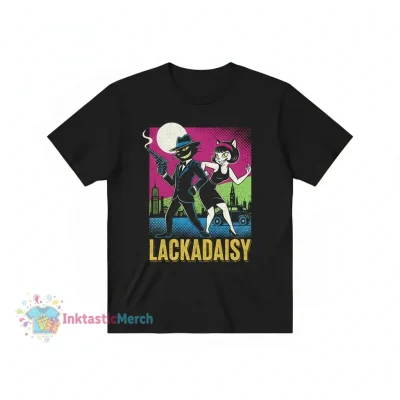Lackadaisy Men's Heavyweight T-Shirt - Black, Size S