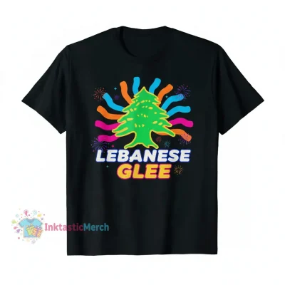 Lebanese Glee Men's Heavyweight T-Shirt - Black, Size S