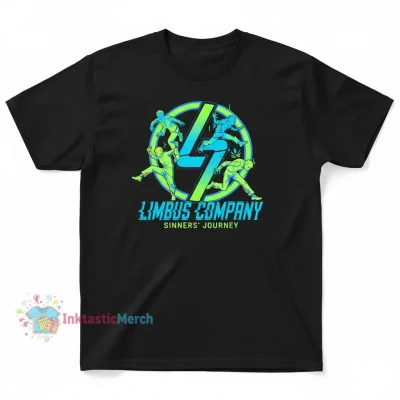 LIMBUS COMPANY Heavyweight T-Shirt for Men, Size S, Black