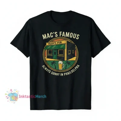 Men's Heavyweight T-Shirt: Always Sunny in Philadelphia - Macs Beer