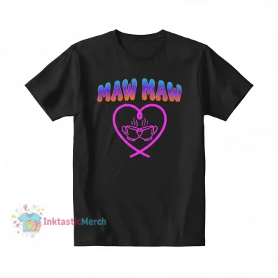Maw Maw Men's Heavyweight Tee - Black, Size S