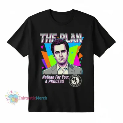 Nathan Fielder "Nathan for You" Men's Heavyweight T-Shirt - Black, Size S