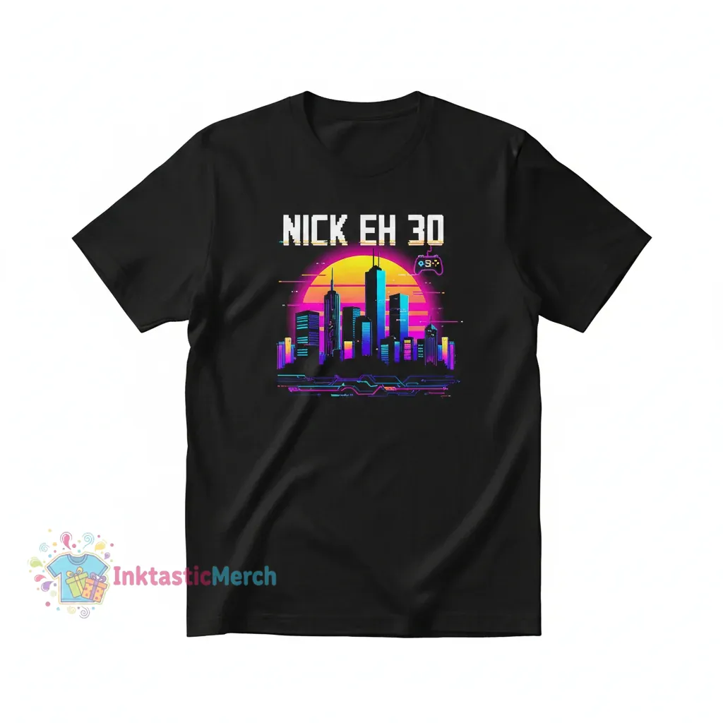 Nick eh 30 Heavyweight T-Shirt - Men's, Size S, Black 1 Nick eh 30 Heavyweight T-Shirt - Men's, Size S, Black