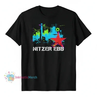 Nitzer Ebb Heavyweight Tee - Black S