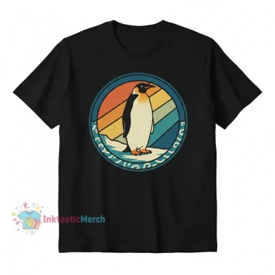 Penguin Retro Heavyweight T-Shirt - Black