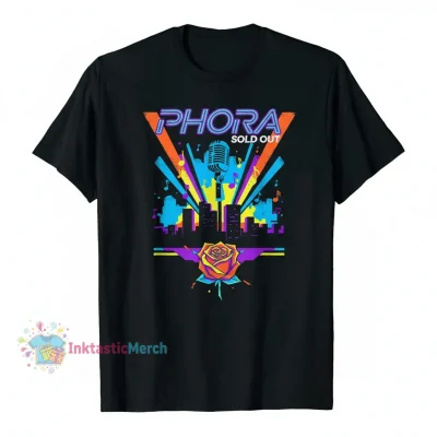 Phora Men's Heavyweight T-Shirt - Black, Size S