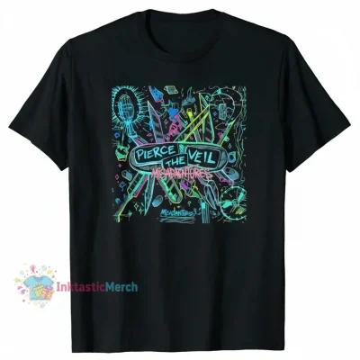 Pierce the Veil Misadventures Heavyweight T-Shirt - Men's Black (Size S)