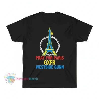 Westside Gunn Pray for Paris Heavyweight T-Shirt - Black (Size S)
