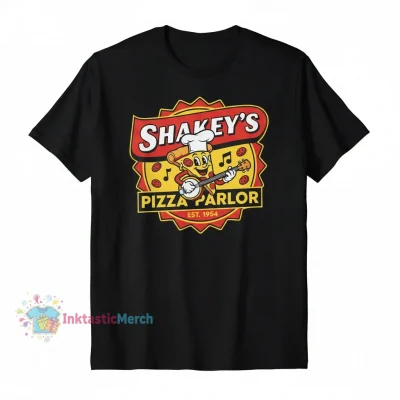 Shakey's Pizza Parlor Classic Black T-Shirt for Men - Size S