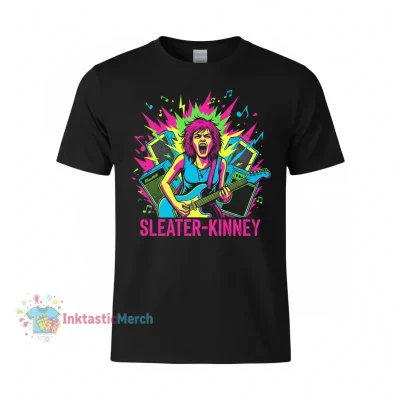 Sleater-Kinney Men's Heavyweight Black T-Shirt - Size S