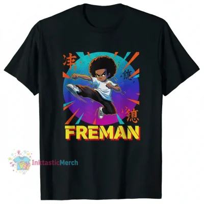 The Boondocks Huey Men's Heavyweight T-Shirt - Black, Size S