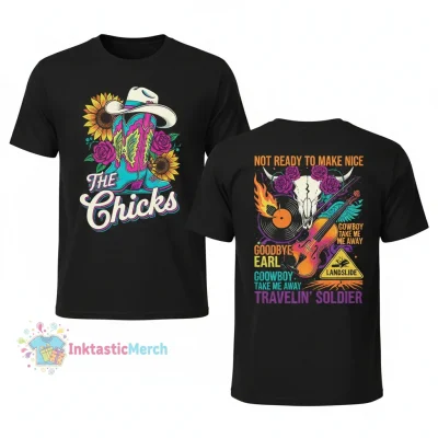The Chicks Concert Tee - Black