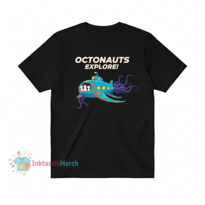 The Octonauts Men's Heavyweight T-Shirt - Black, Size S
