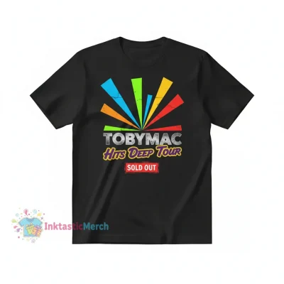 TobyMac Hits Deep Tour Tee - Black (Men's Small)