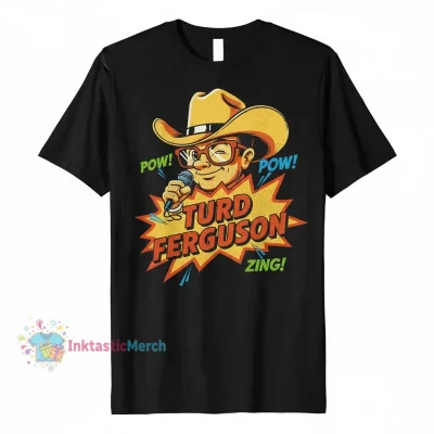 Turd Ferguson Essential T-Shirt - Men's Heavyweight Black, Size S