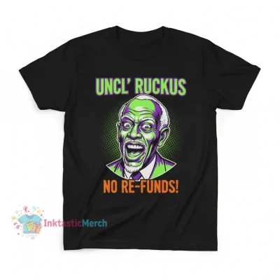 Uncle Ruckus Funny The Boondocks Fan Gift Men's Heavyweight T-Shirt - Black, Size S