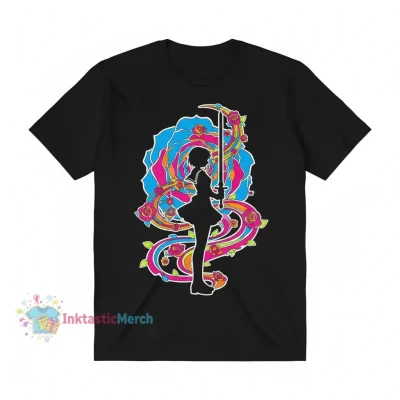 Utena Tenjou - Revolutionary Girl Utena - Men's Heavyweight T-shirt (Black, Size S)