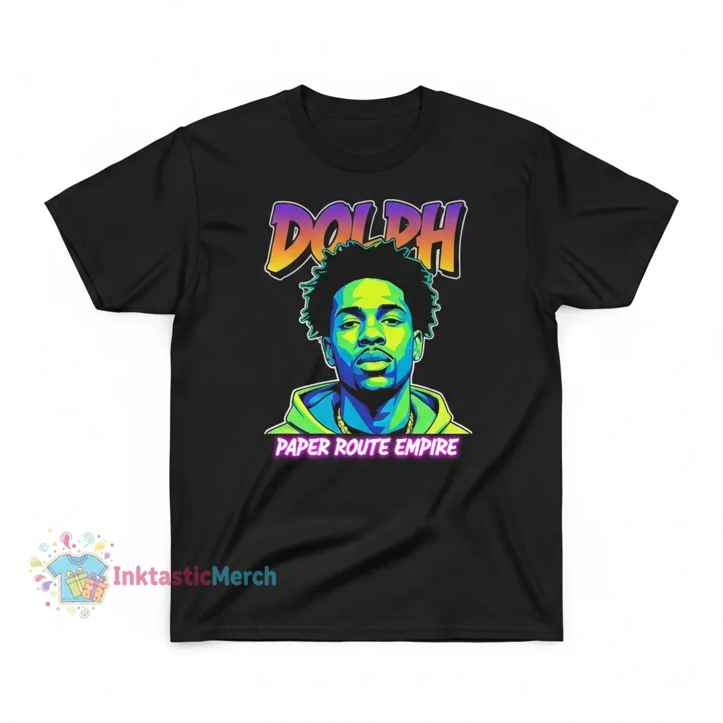 Young Dolph Heavyweight Tee - Black (Size S) 1 Young Dolph Heavyweight Tee - Black (Size S)
