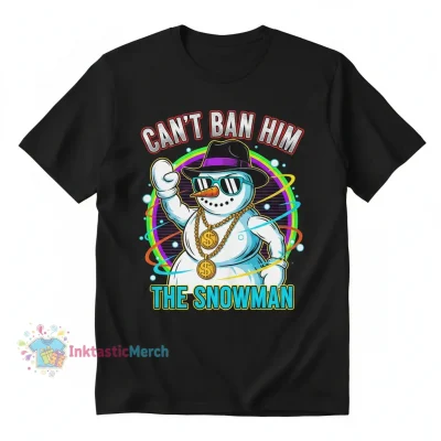 Young Jeezy Can't Ban The Snowman T-Shirt - Men's Heavyweight Black, Size S